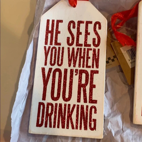 Host pick 4/17 Primatives by Kathy holiday wine themed tags - Picture 5 of 8